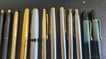 Zbierka značkových atramentových a guličkových pier - 3