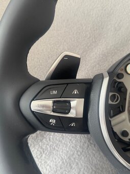 Predám BMW volant Mpacket F10/F01 s pádlami - 3