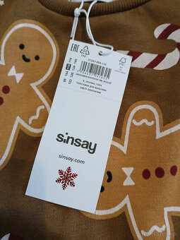 Tricka s dlhym rukavom 98-104,uplne nova mikina 110 - 3