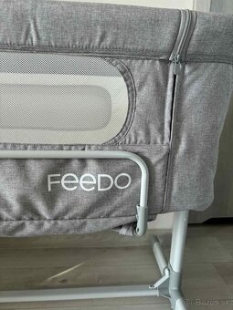 FEEDO Postieľka detská polohovateľná 2v1 - 3