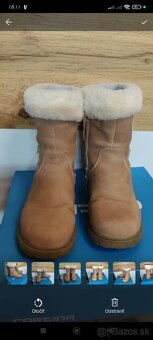 dievčenské zateplené čižmy - 3