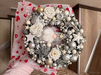 Vianočný veniec na dvere - 3