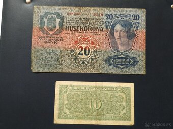 Staré bankovky 1913 - 3