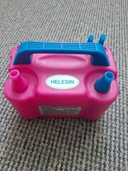 Elektrická nafukovačka na balónky (nepoužité) - 3