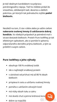 Proteín - Pure IsoWhey - 3
