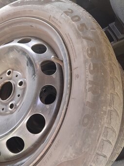 Disky s pneumatiky 205/55 r16 - 3