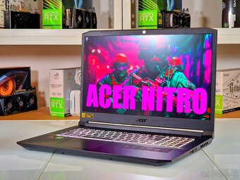 Herný notebook ACER NITRO | RYZEN 5800H | 32GB | RTX 3060 - 3