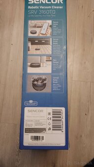 SENCOR SRV 3160TQ – robotický vysávač, WiFi, mop - 3