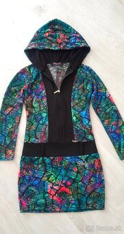 Šaty/tunika s kapucňou v.M - 3