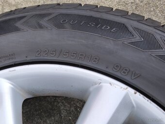 Alu disky 5x114,3 r18 na Hyundai letné pneumatiky 225/55 r18 - 3
