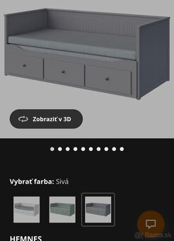 Postel Ikea Hemnes - 3