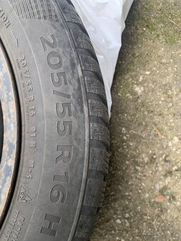 Zimné pneu Continental 205/55R16 sada - 3