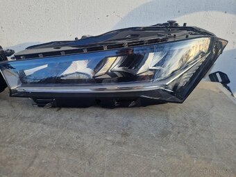 Škoda Superb 4 IV ľavé a pravé predné svetlo ledkove - 3