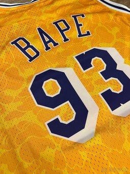 Mitchell & Ness dres BAPE x Lakers XL - 3