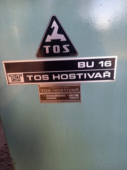 bruska hrotová TOS, typ BU 16 - 3