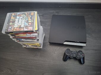 Playstation 3 Slim 500GB + hry TOP stav 💯 - 3