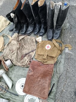 Jawa, RKKA, sovietske čižmy, opasky, 50 cm3, rozety, - 3