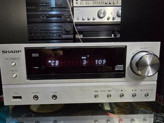 SHARP XL-HF202 stereo mikrosystém s USB, BT - 3