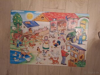Detske puzzle - Big puzzle farma - 3