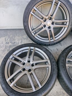 4ks alu disky 5x112 R19 + pneu - 3