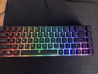 Klávesnica white shark ronin - 3