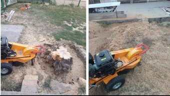 Frézovanie pňov - 3