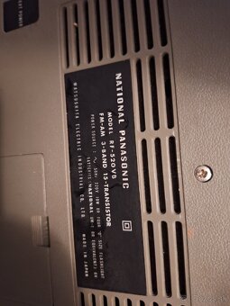 National Panasonic RF520VB - 3