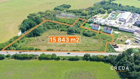 CREDA | predaj 15 843 m2 pozemok na ceste NR - ZM, Nitra - M - 3