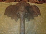 Hlava slona drevorezba - 3