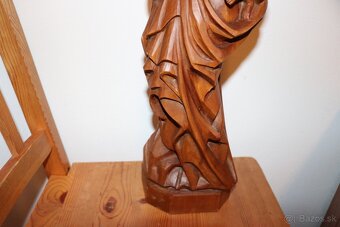 Marie a Jezulátko soška socha dřevo (225G) - 3