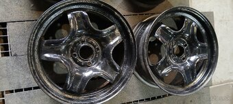 Predám plechové disky Renault 4x100 R16 - 3