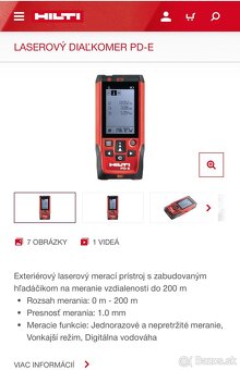 HILTI laser PD-E - 3