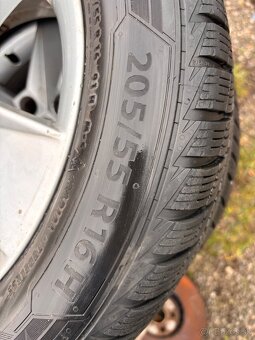 Škoda 5x112 R16 Zimné pneu 205/55 R16 - 3