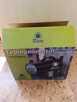 Predam plynový teplogenerator ohrievac meva - 3