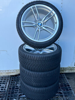 PREDÁM sadu 19" AL disky BMW style 641 M + zimné pneumatiky - 3