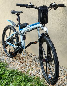 Celoodprúžený skladací ANCHEER 250W ALU rám, Shimano prevody - 3