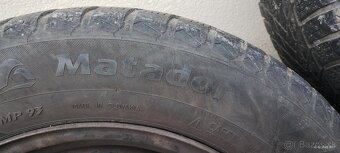 Zimné pneumatiky Matador na plechových diskoch - 3
