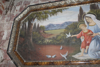 Olejomalba,Starý obraz zo Sakrálnou tématikou - 3