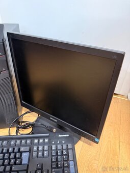 Kancelársky pc 4gb ram,120gb ssd , Funkčný - Cena za komplet - 3