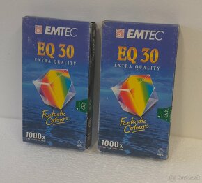 Predám nové videokazety EMTEC , TDK - 3