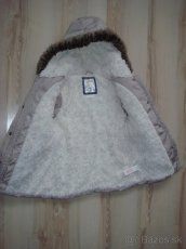 Zimná bunda s opaskom - 3