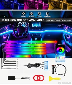 Ambientné osvetlenie so zmenou farby - 3