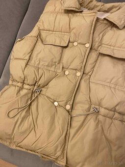 Hnedá dámska vesta - 3