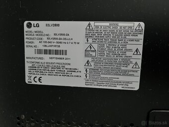 LG TV 32LV2500 za - 3