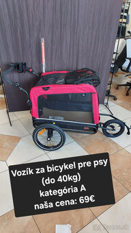 Vozík za bicykel pre psa - 3