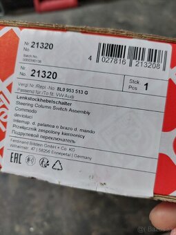 Páčka volantu FEBI BILSTEIN 21320 - 3