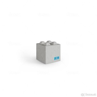 LEGO kocky betónové . - 3