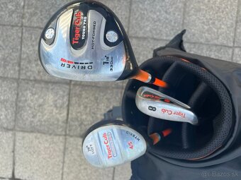Predám detský golfobý bag s troma palicami pre ľaváka - 3