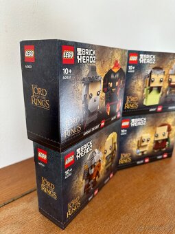 LEGO® Kolekcia LOTR BrickHeadz - 40630 , 40631, 40632, 40751 - 3