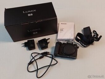 Panasonic S5- full frame bezzrkadkovka- telo - 3